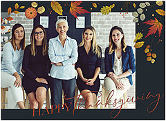 Select a verse or write your own. Thanksgiving Icons Photo Card D1701U-4B